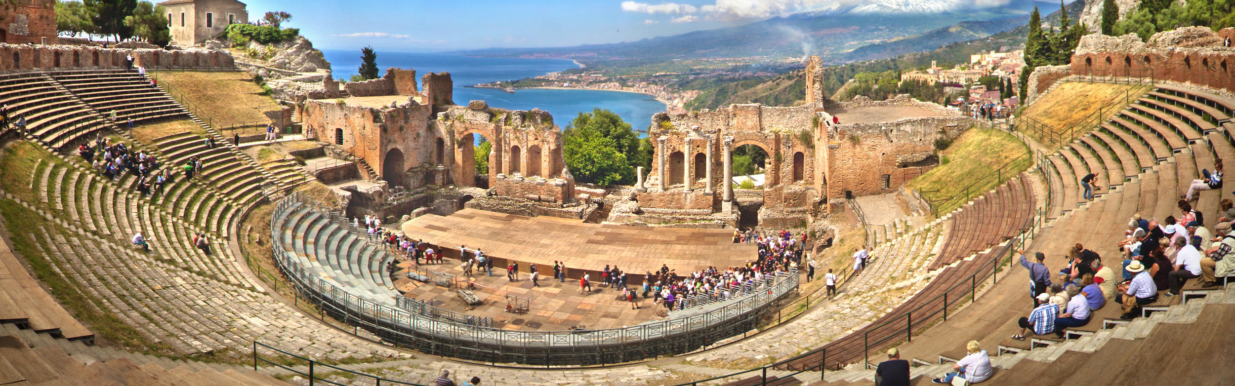Taormina and the greek theatre